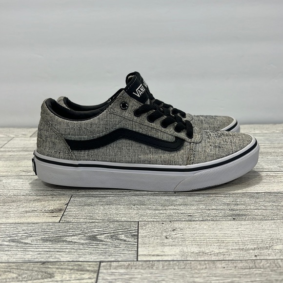 Vans classic black & gray Gs oldskool - Picture 1 of 16